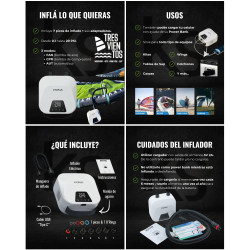 Inflador Cycplus Marble inflador electrico (02050) Local