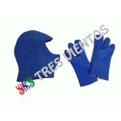 Capucha y guantes neoprene (784)